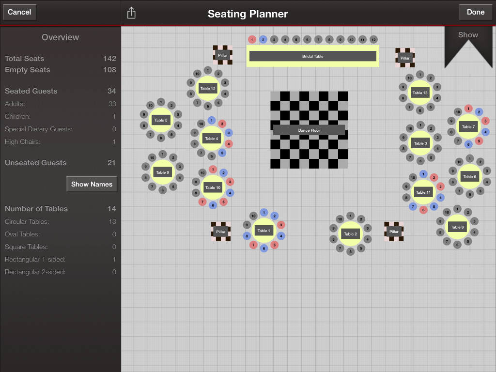 Seating Planner