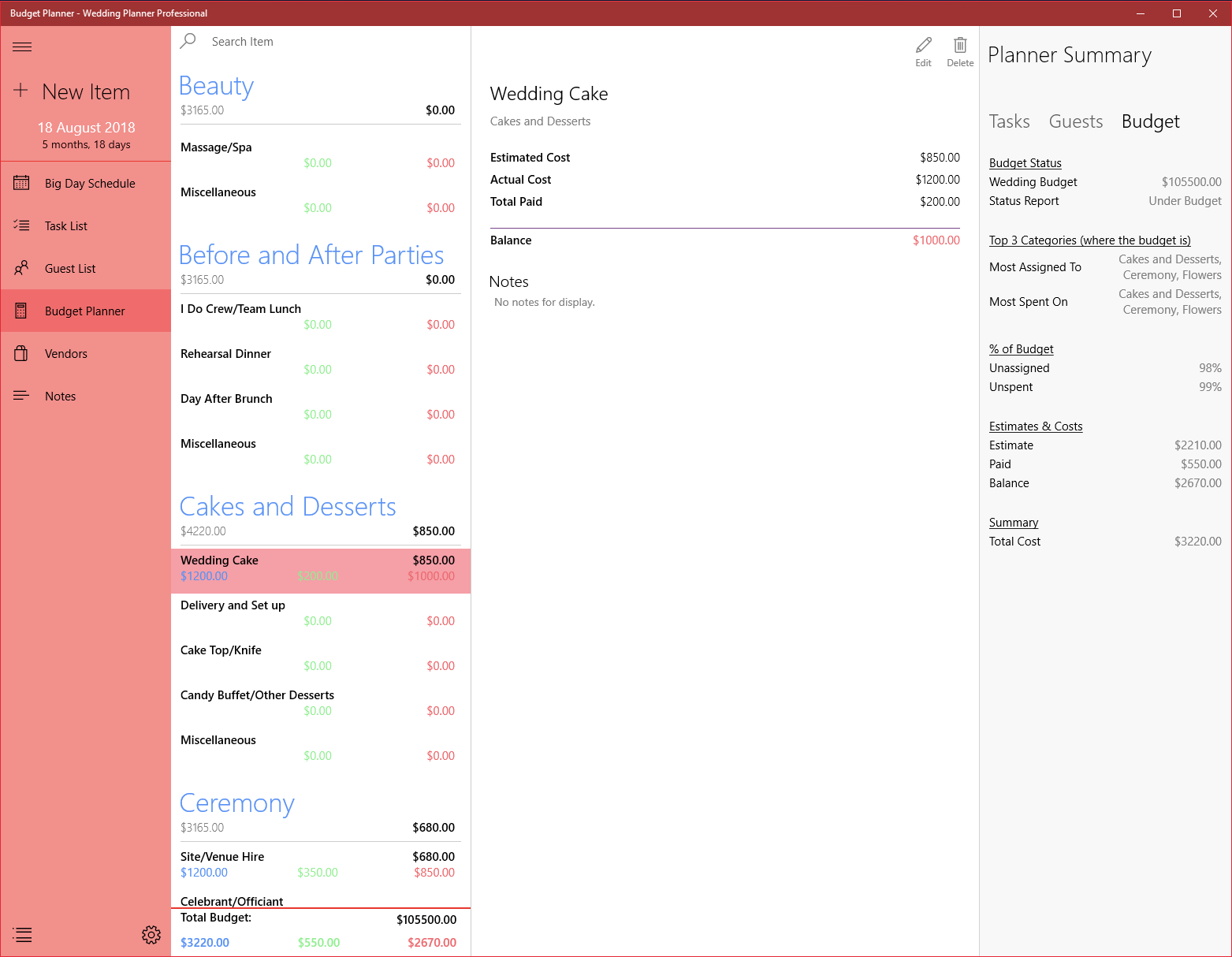 Budget Planner